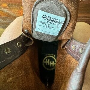 New Double H Ladies Lasers boots.Size 8